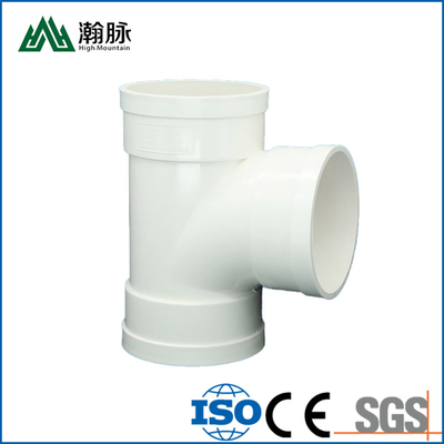 Tee PVC ท่อระบายน้ำอุปกรณ์ 2.0mpa น้ำประปา Plastic