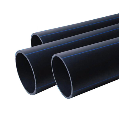 ท่อ PE100 สีดำ ท่อ HDPE เส้นผ่านศูนย์กลางขนาดใหญ่ ท่อจ่ายน้ำ Pe ท่อชลประทานม้วน