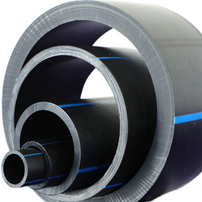 ท่อ HDPE เทอร์โมพลาสติกคอมโพสิต PE 100 ท่อโพลีสำหรับน้ำประปา
