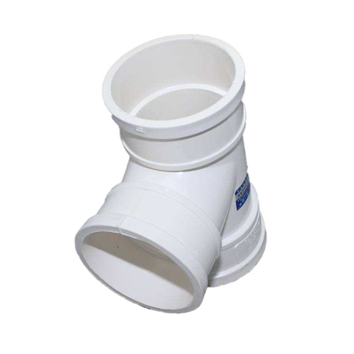 Elbow PVC ท่อระบายน้ำข้อต่อข้อต่อ 2.0mpa Skew Tee สำหรับ Water