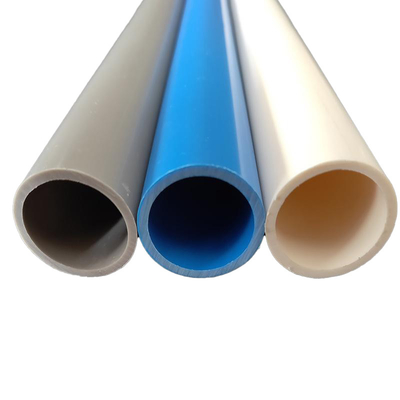 วงกลม 8 นิ้ว PVC M ท่อประปาและประปา ระบายน้ํา สีฟ้า