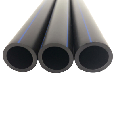 ท่อประปาพลาสติก Pe HDPE เส้นผ่านศูนย์กลางขนาดใหญ่ที่กำหนดเอง DN250mm ISO9001