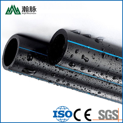 PE การบริการน้ําดื่ม HDPE ท่อน้ําใต้ดิน ท่อน้ําดํา