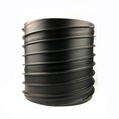 PE100 ท่อประปา HDPE สีดํา สีฟ้ามีเส้นขัดกันการกัดกร่อน