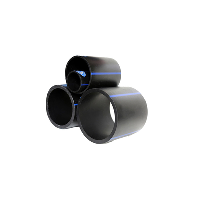PE100 HDPE ท่อประปาที่มีความทนทานต่อการกัดกร่อน ราคาถูก ความยาวตามสั่ง