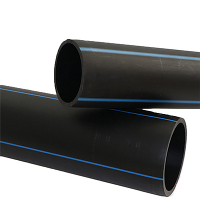 PE100 Hdpe ท่อน้ํา ท่อ Hdpe ทัดต่อการกัดกร่อน ความยาวตามสั่ง 2.3mm-117.6mm