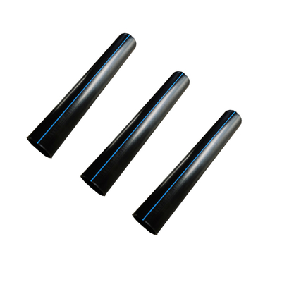 PE100 Hdpe ท่อน้ํา ท่อ Hdpe ทัดต่อการกัดกร่อน ความยาวตามสั่ง 2.3mm-117.6mm