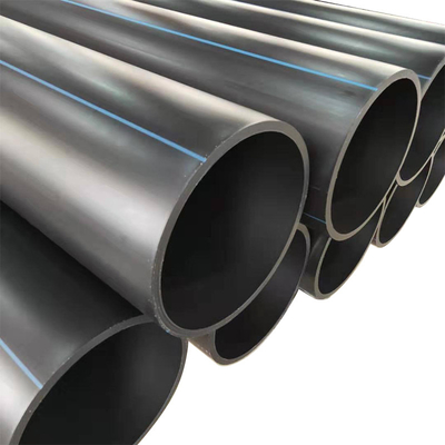 ความยาวตามความต้องการของผู้บริโภค หลอดประปา HDPE สําหรับประปาและระบายน้ํา