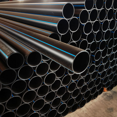 ท่อประปา HDPE ที่ทนทานต่อการกัดกร่อน สําหรับขนาดและความหนาตามความต้องการ 2.3mm-117.6mm