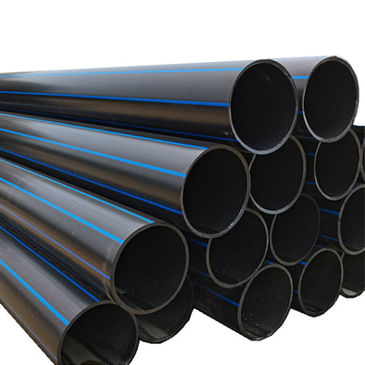 ท่อน้ํา HDPE ที่มีความทนทานต่อการกระแทกที่ดีและอายุยาวนานสําหรับการกระจายน้ําที่แข็งแรง