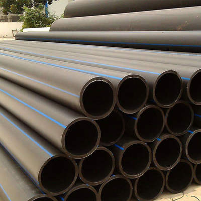 PE Hdpe ท่อน้ํา / PE ท่อน้ําสีดําขนาดตามสั่ง ISO รับรอง