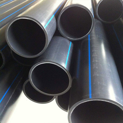 DN16mm-1800mm Hdpe ท่อ PE ท่อรับรอง ISO9001 ในสีฟ้าหรือสีดํา