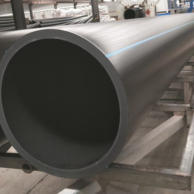 DN16mm-1800mm Hdpe ท่อ PE ท่อรับรอง ISO9001 ในสีฟ้าหรือสีดํา