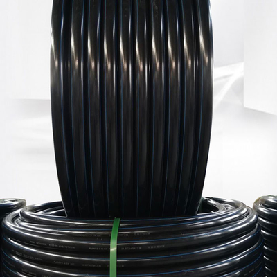 ทนทาน สีดํา HDPE ท่อประปาและระบายน้ํา
