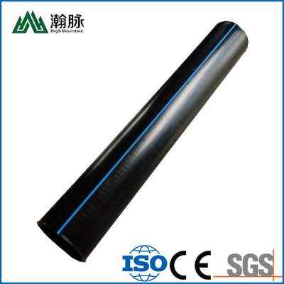 ท่อประปา HDPE ทนทาน สีดํา/น้ําเงิน (2.3-117.6 มม) ท่อประปาใต้ดิน