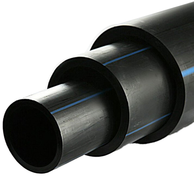 ทนต่อการกัดกร่อน HDPE ผนังสองท่อ corrugated PE ท่อสําหรับการจัดหาน้ํา 2 นิ้วท่อพอลีเอเธลีน
