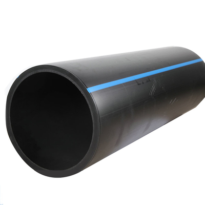 ทนต่อการกัดกร่อน HDPE ผนังสองท่อ corrugated PE ท่อสําหรับการจัดหาน้ํา 2 นิ้วท่อพอลีเอเธลีน
