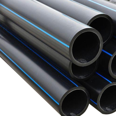 ทนต่อการกัดกร่อน HDPE ผนังสองท่อ corrugated PE ท่อสําหรับการจัดหาน้ํา 2 นิ้วท่อพอลีเอเธลีน