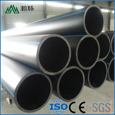 ท่อประปา HDPE ที่ทนทานต่อการกัดกร่อน สําหรับท่อประปาพลาสติกที่กําหนดเอง ท่อประปา Hdpe สีดํา