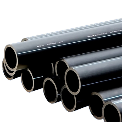 ท่อประปา HDPE ที่ทนทานต่อการกัดกร่อน สําหรับท่อประปาพลาสติกที่กําหนดเอง ท่อประปา Hdpe สีดํา