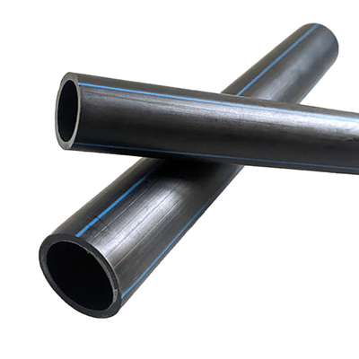 DN16mm-1800mm ท่อน้ํา HDPE สีดํา สําหรับวิศวกรรมเทศบาล ท่อประปาพลาสติก ท่อประปา Hdpe ท่อโค้ล