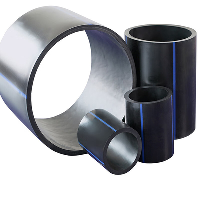DN16mm-1800mm ท่อน้ํา HDPE สีดํา สําหรับวิศวกรรมเทศบาล ท่อประปาพลาสติก ท่อประปา Hdpe ท่อโค้ล
