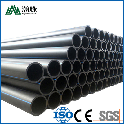 DN16mm-1800mm ท่อน้ํา HDPE สีดํา สําหรับวิศวกรรมเทศบาล ท่อประปาพลาสติก ท่อประปา Hdpe ท่อโค้ล