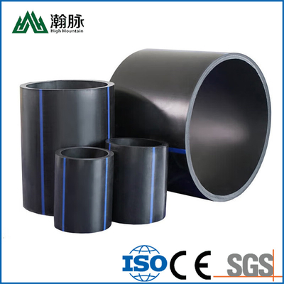 PE HDPE วัสดุแท้ DN16mm-1800mm HDPE ท่อ