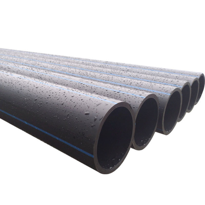 ท่อประปา HDPE ที่ทนทานต่อการกัดกร่อน มีความยาวตามความต้องการของลูกค้า