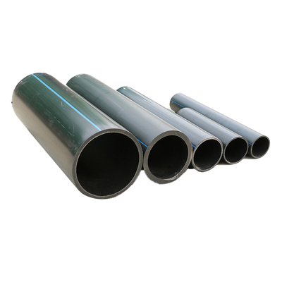ความยาวตามความต้องการของผู้บริโภค ท่อประปา HDPE พร้อมบริการการแปรรูปตัดและความหนา 2.3mm-117.6mm