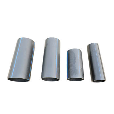 PE HDPE ท่อประปา ความยาวตามความต้องการของลูกค้า สีฟ้าหรือสีดํา