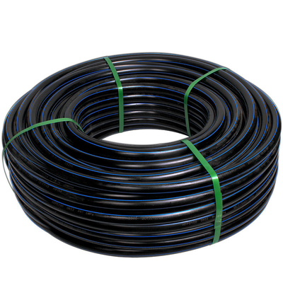 PE HDPE ท่อประปา ความยาวตามความต้องการของลูกค้า สีฟ้าหรือสีดํา