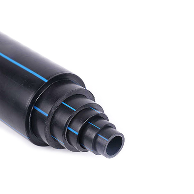 การจัดส่งน้ําและการระบายน้ํา ท่อการจัดส่งน้ํา HDPE ความหนา 2.3mm-117.6mm ผลิตจากวัสดุพรู PE HDPE
