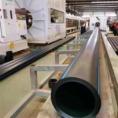 การจัดส่งน้ําและการระบายน้ํา ท่อการจัดส่งน้ํา HDPE ความหนา 2.3mm-117.6mm ผลิตจากวัสดุพรู PE HDPE