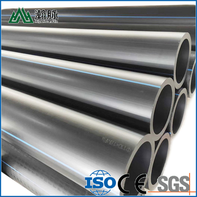 ISO4427 ท่อ HDPE โพลีเอธิลีนความหนาแน่นสูงสําหรับน้ําเสียอุตสาหกรรม