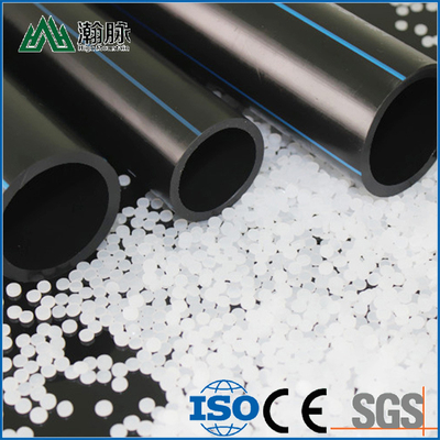 ท่อปัสดุน้ํา HDPE โพลีเอธิลีนความหนาสูง และความหนา 2.3mm-117.6mm เหมาะสําหรับเครือข่ายกระจายน้ํา