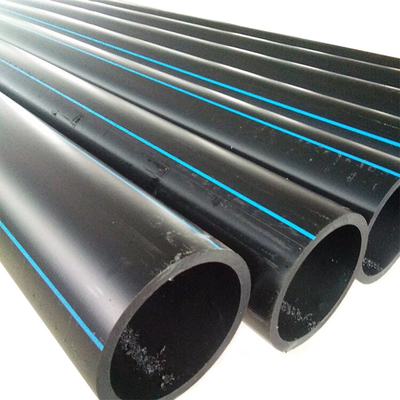 50 ปี อายุยาว HDPE ท่อประปา PN6-PN16 ระดับความดันด้วยประเภทการเชื่อมต่อการหลอม