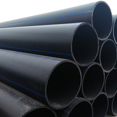 ท่อปัสดุน้ํา HDPE โพลีเอธิลีนความหนาสูง และความหนา 2.3mm-117.6mm เหมาะสําหรับเครือข่ายกระจายน้ํา