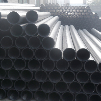 พัดลม PN6-PN16 ท่อประปา HDPE ผลิตจากวัตถุดิบ PE และความจุแรงดัน 1.25mpa-2.5mpa