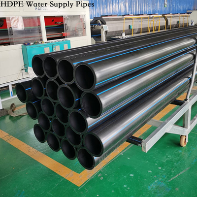 ท่อน้ํา HDPE ไม่รั่วต่อ UV และทนต่อความแข็ง NSF ISO รับรองขนาด 20-1200mm การติดตั้งเร็ว