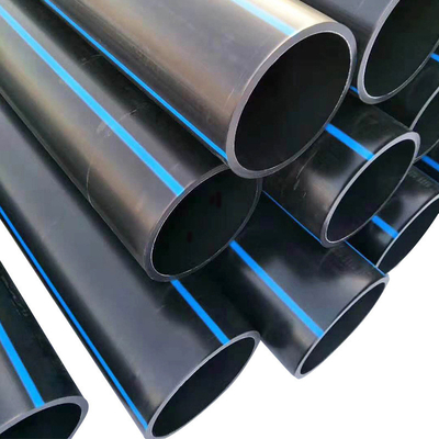 ท่อปัสดุน้ํา HDPE โพลีเอธิลีนความหนาแน่นสูง สําหรับความทนทานต่อการกัดกร่อน ระยะอุณหภูมิ -20°C ถึง 40°C