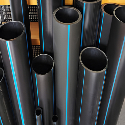 ท่อส่งน้ำ HDPE ขนาด 20mm-1200mm แรงดึง ≥20MPa ทนทานต่ออุณหภูมิสุดขีด