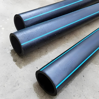 ท่อส่งน้ำ HDPE DN20-DN1200 พร้อมช่วงอุณหภูมิ -40°C ถึง 40°C