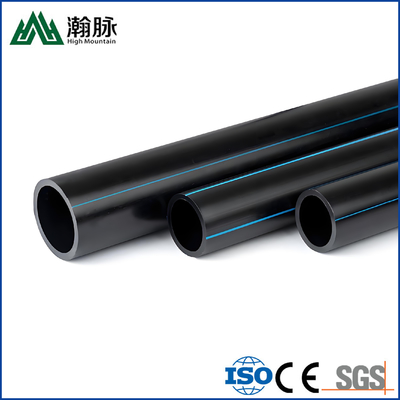 ท่อส่งน้ำ HDPE DN20-DN1200 พร้อมช่วงอุณหภูมิ -40°C ถึง 40°C