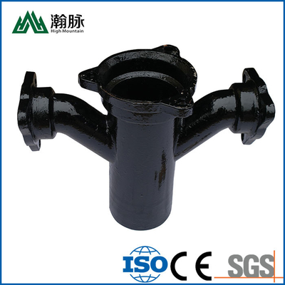 Nodular Ductile Iron Pipe Connections DN150 DN300 K9 Sewage Pipe Fitting