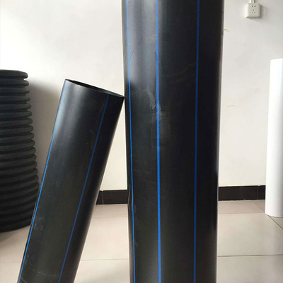 Sdr11-17 25mm-1200mm Hdpe Polyethylene Water Supply ท่อทนต่อการกัดกร่อน